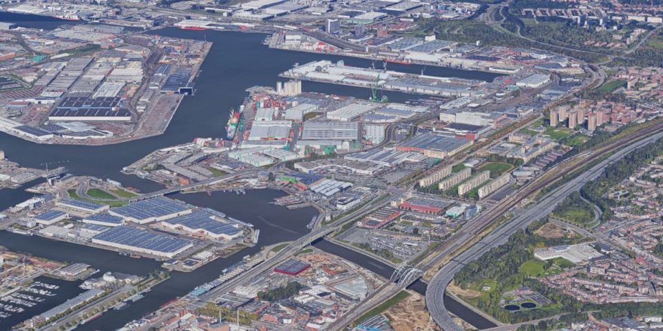 Plangebied RUP Contactzone Noorderlaan